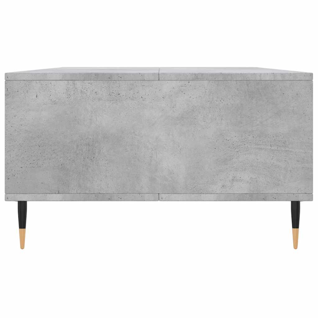 Stolić za kavu siva boja betona 104x60x35 cm konstruirano drvo