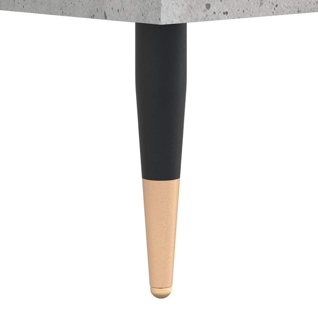 Stolić za kavu siva boja betona 104x60x35 cm konstruirano drvo