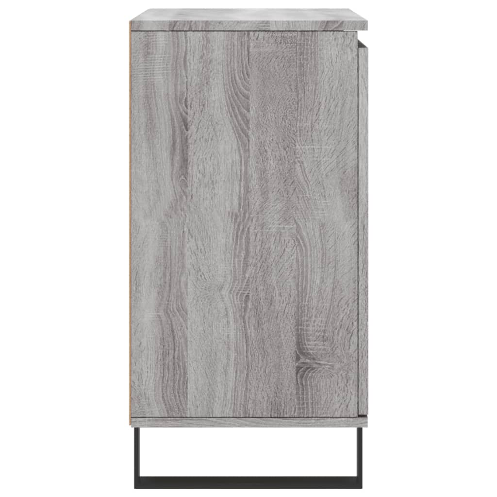 Komoda sivog hrasta sonome 60x35x70 cm od konstruiranog drva