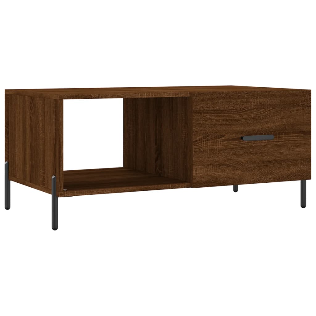 Stolić za kavu Smeđa hrasta 90x50x40 cm konstruirano drvo