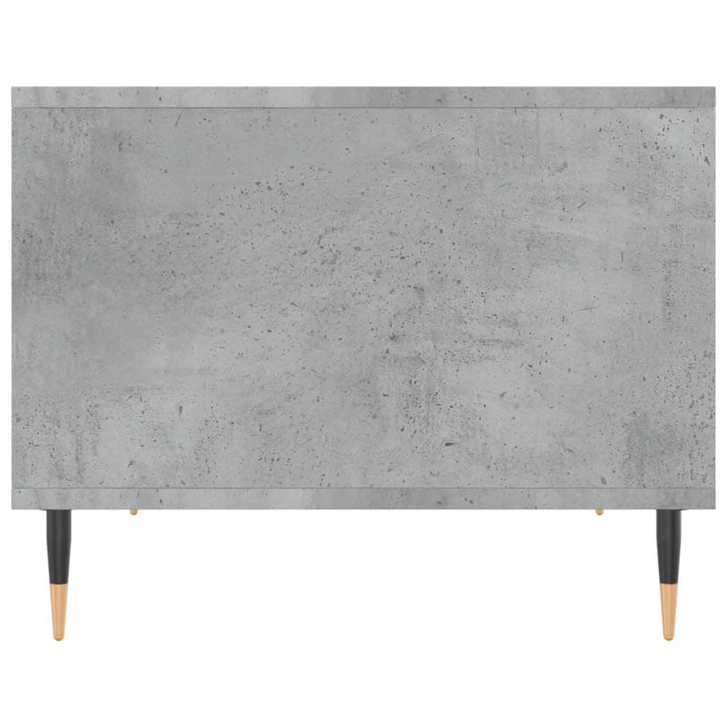 Stolić za kavu boja betona 60x50x40 cm konstruirano drvo