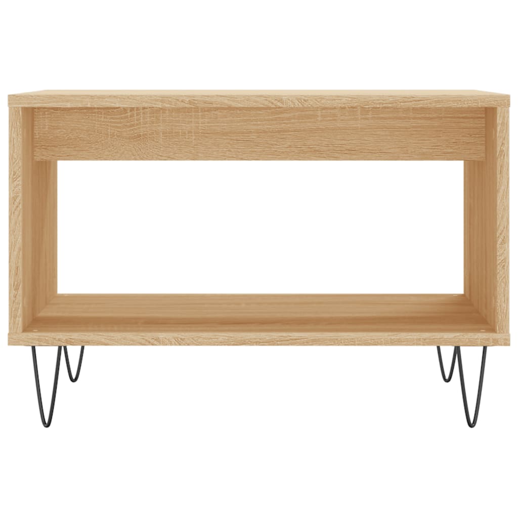 Stolić za kavu boja hrasta sonome 60x50x40 cm konstruirano drvo