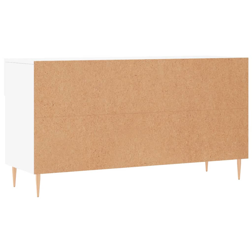 Klupa za cipele bijela 102 x 35 x 55 cm od konstruiranog drva