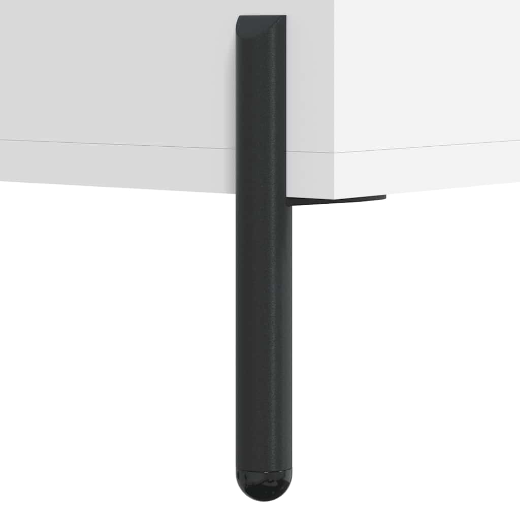 Klupa za cipele bijela 102 x 35 x 55 cm od konstruiranog drva