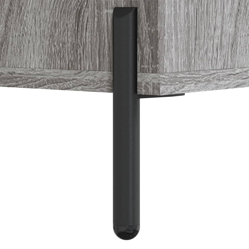Klupa za cipele siva boja hrasta 102x35x55 cm konstruirano drvo