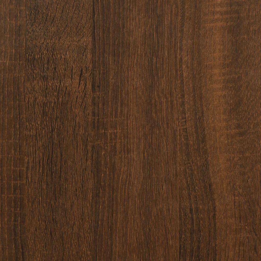Klupa za cipele smeđa boja hrasta 102x35x55cm konstruirano drvo