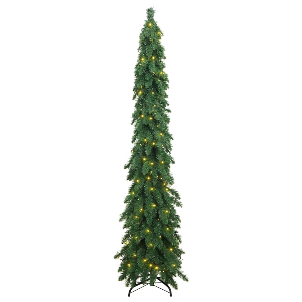Umjetno osvijetljeno božićno drvce sa 130 LED žarulja 210 cm