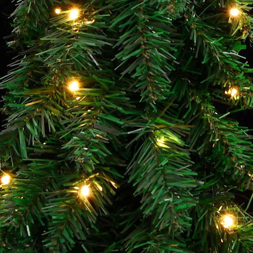 Umjetno osvijetljeno božićno drvce sa 130 LED žarulja 210 cm