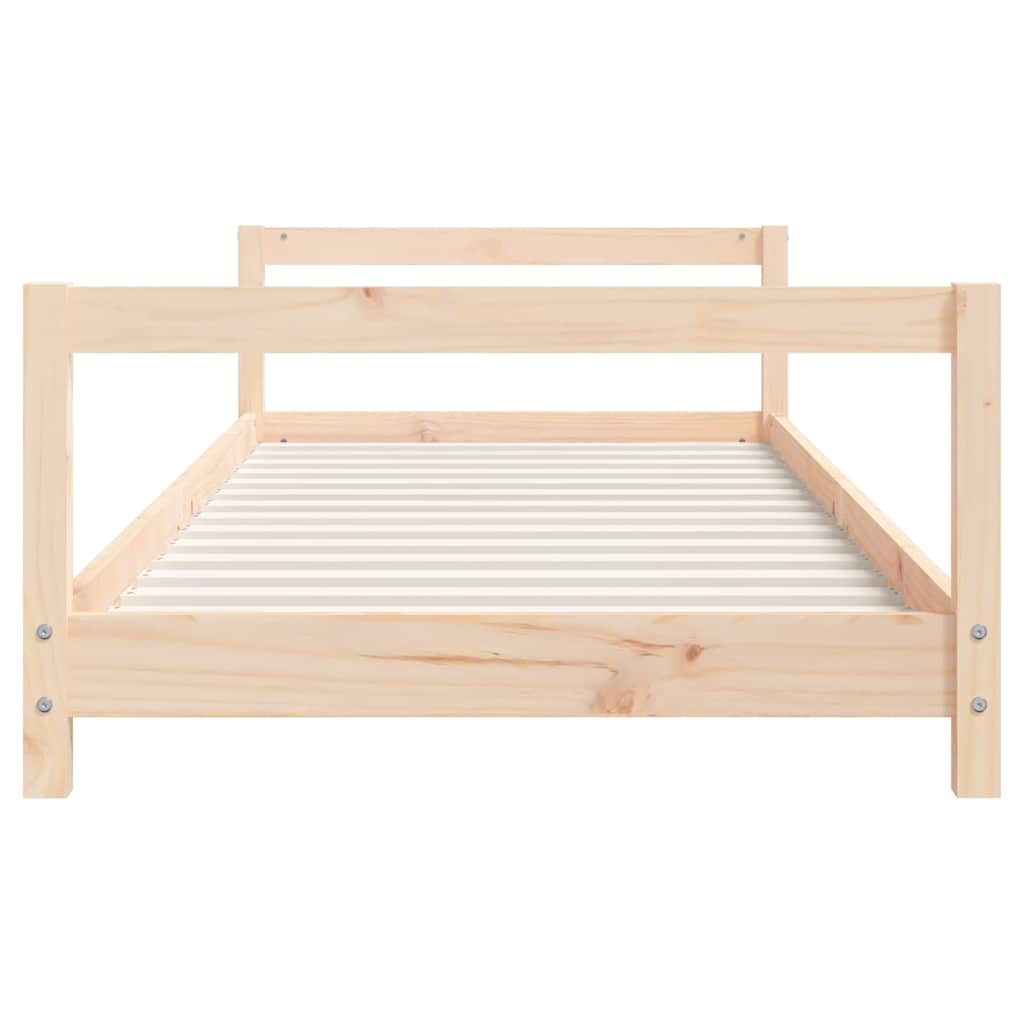 Okvir za dječji krevet 80 x 200 cm od masivne borovine