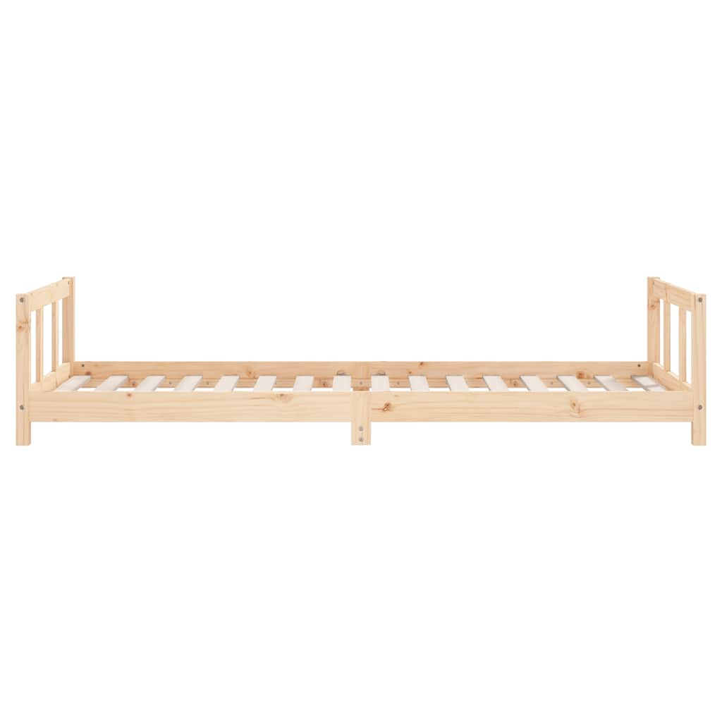 Okvir za dječji krevet 90 x 200 cm od masivne borovine