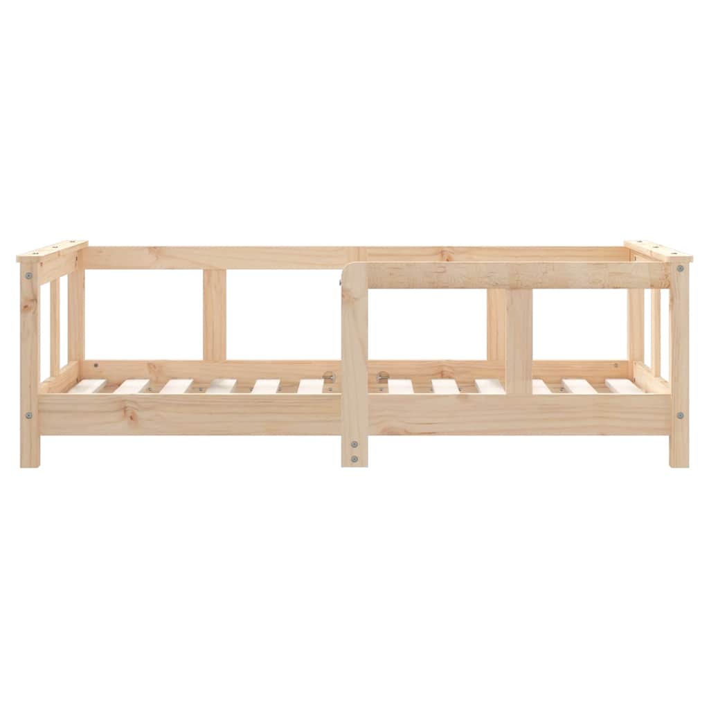 Okvir za dječji krevet 70 x 140 cm od masivne borovine