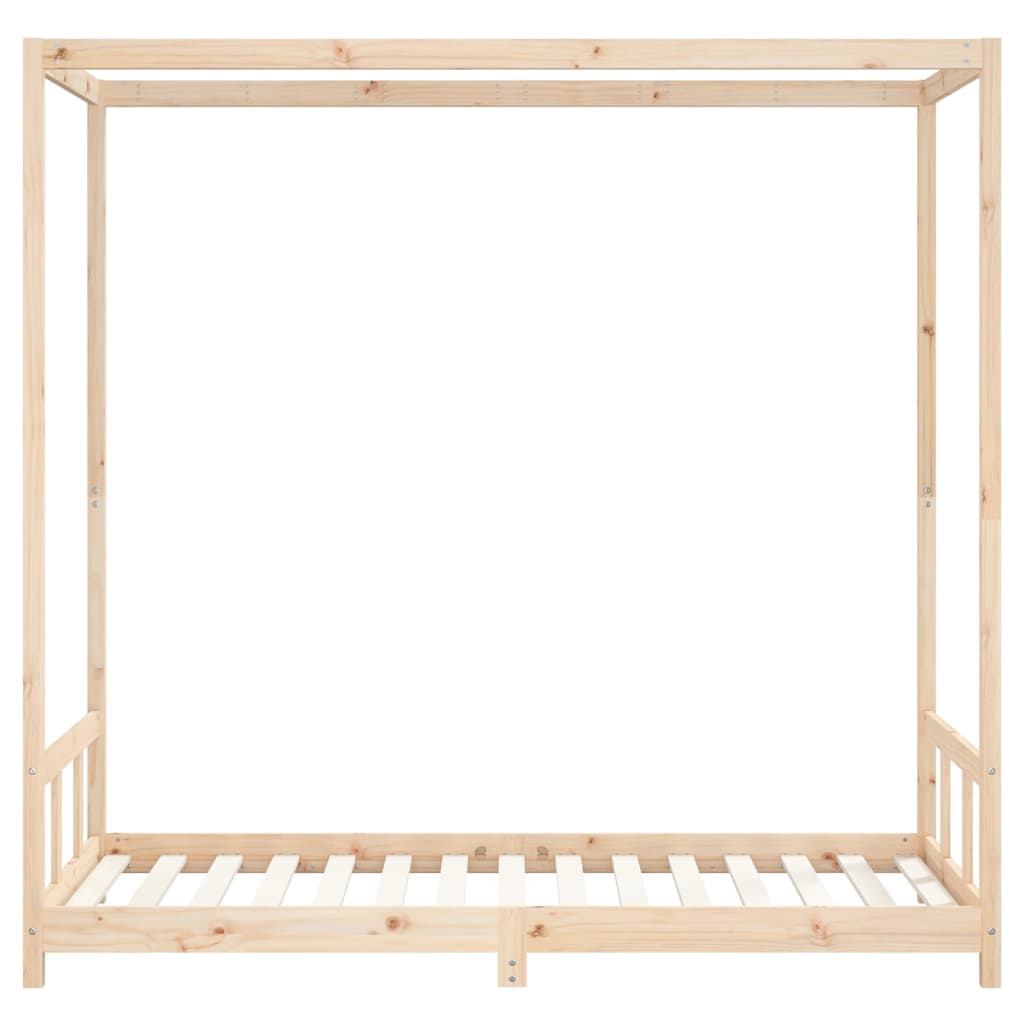 Okvir za dječji krevet 90 x 190 cm od masivne borovine