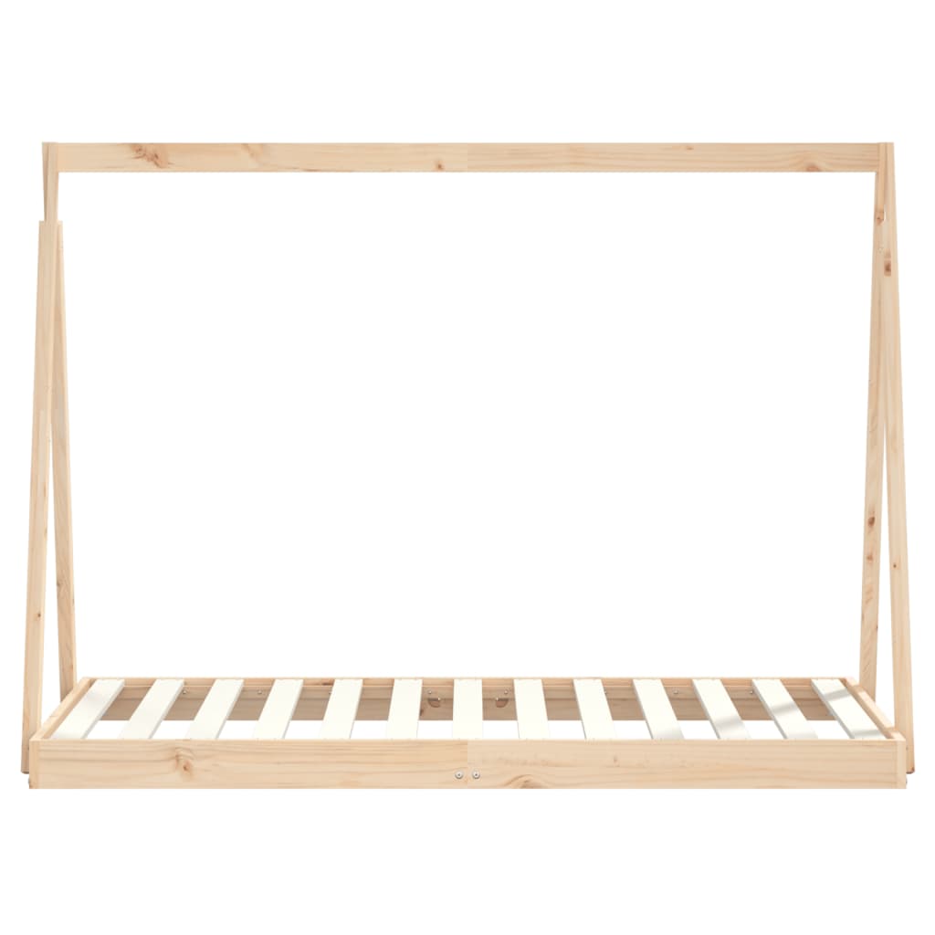 Okvir za dječji krevet 80 x 160 cm od masivne borovine