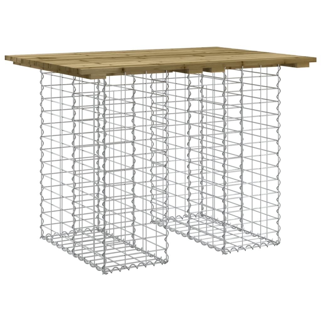 Vrtni stol Gabion Dizajn 100x70x72 cm Impregnirano drvo Bor