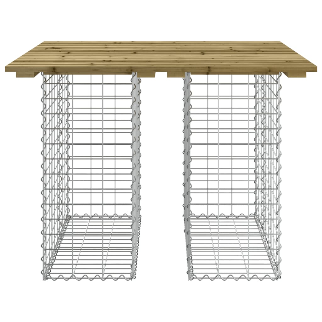 Vrtni stol Gabion Dizajn 100x102x72 cm Impregnirano drvo Bor