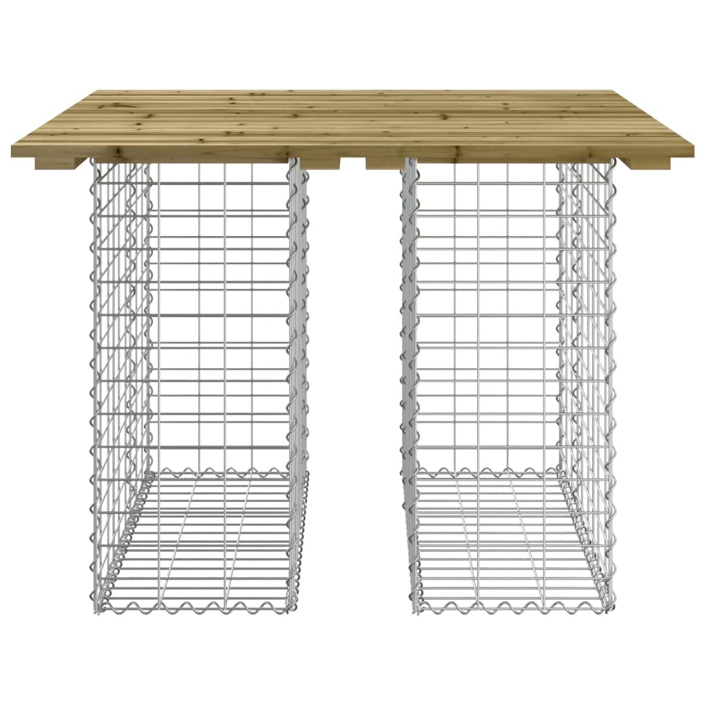 Vrtni stol Gabion Dizajn 100x102x72 cm Impregnirano drvo Bor