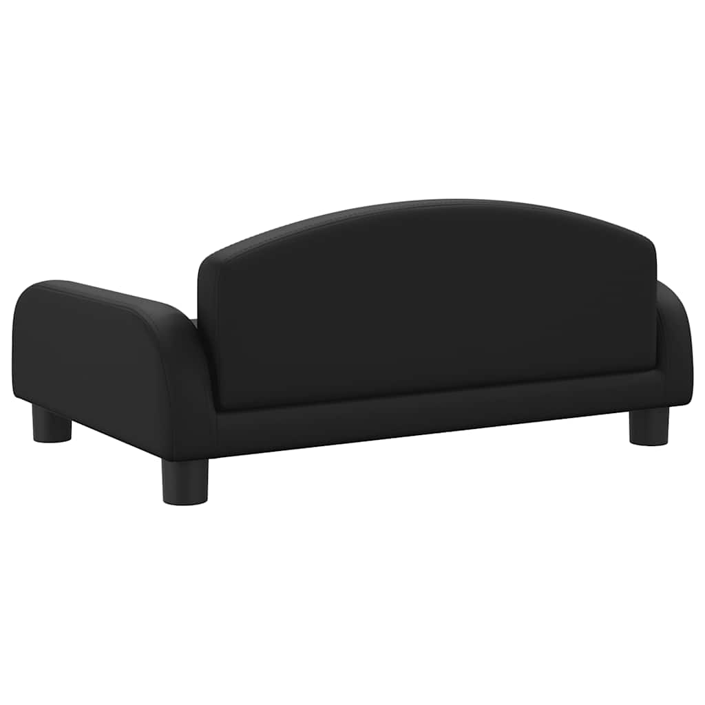 Dječja fotelja crna 70x45x30 cm od Umjetna koža