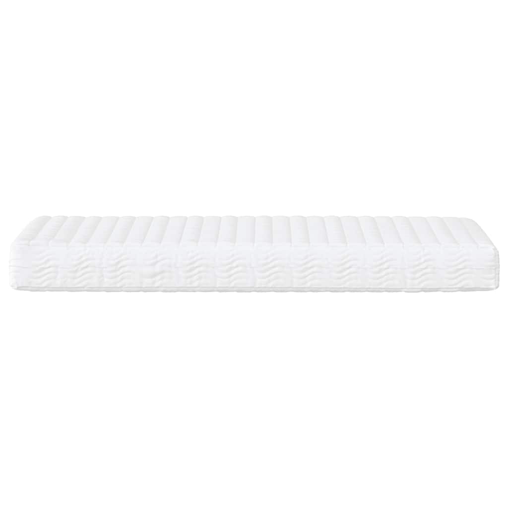 Dnevni krevet s madracem žuti 100 x 200 cm baršunasti