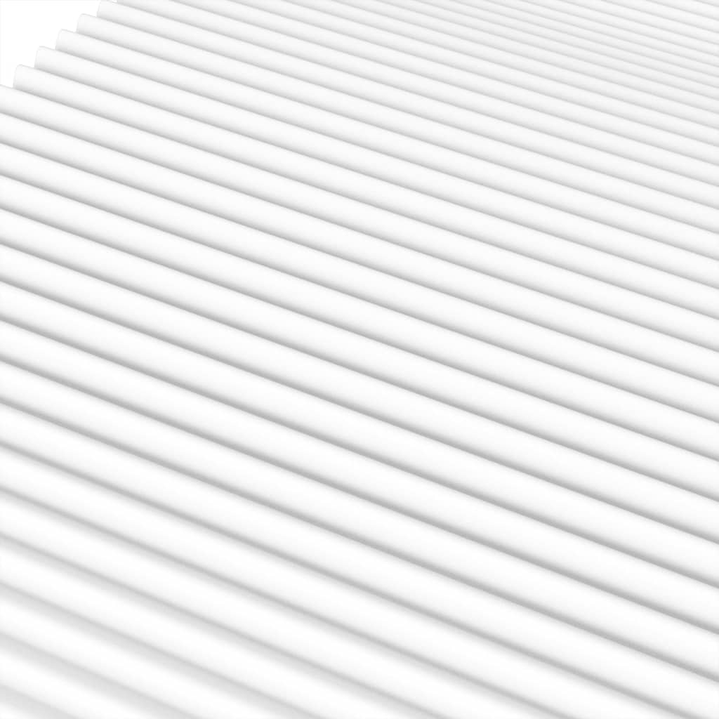 Dnevni krevet s madracem krem 80 x 200 cm od tkanine