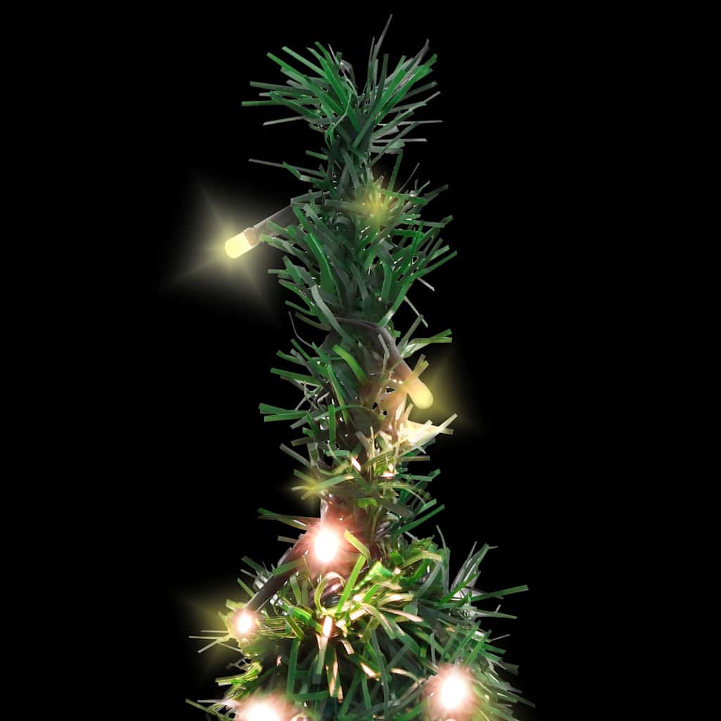 Umjetno božićno drvce 50 LED žarulja zeleno 120 cm