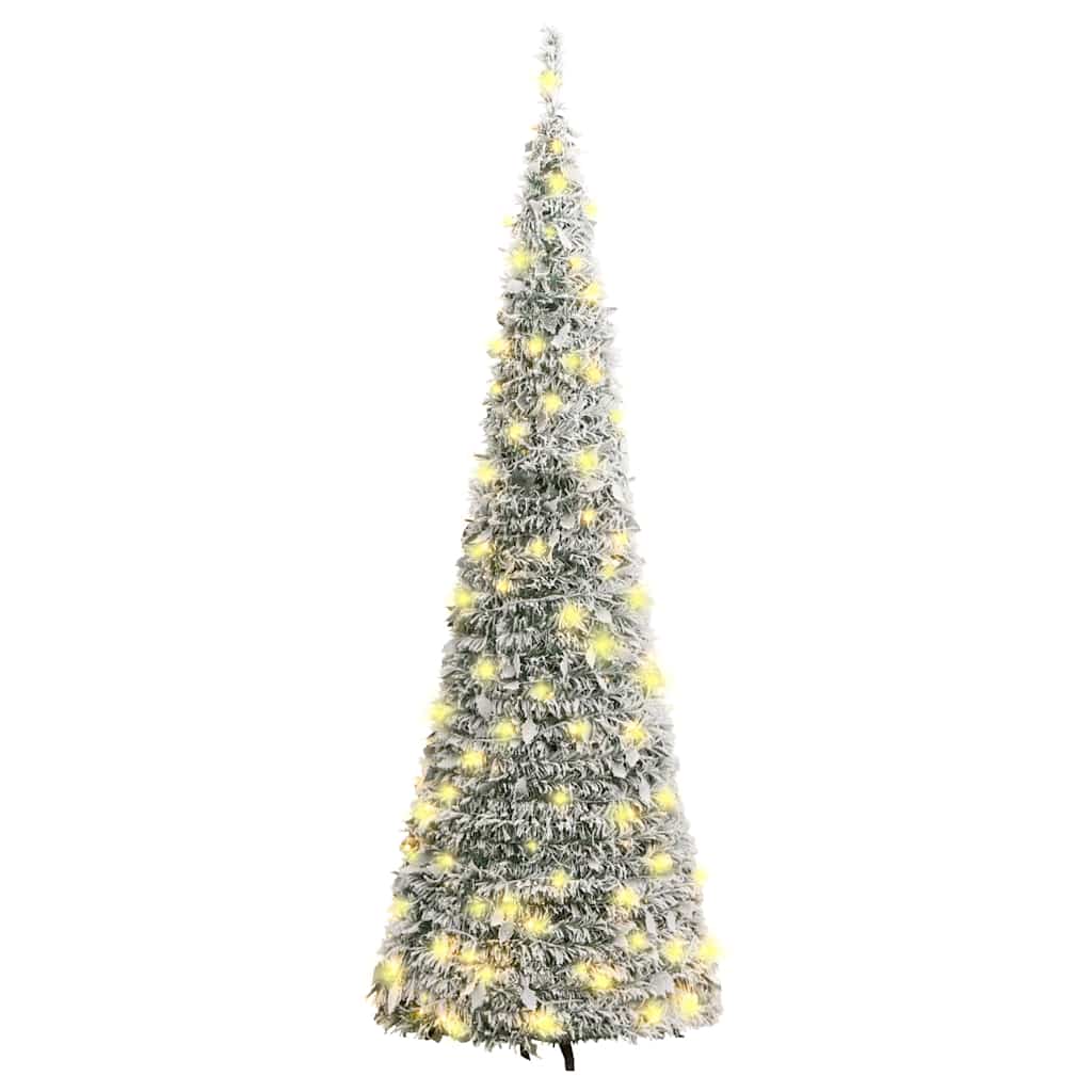 Umjetno božićno drvce sa snijegom 150 LED žarulja 180 cm