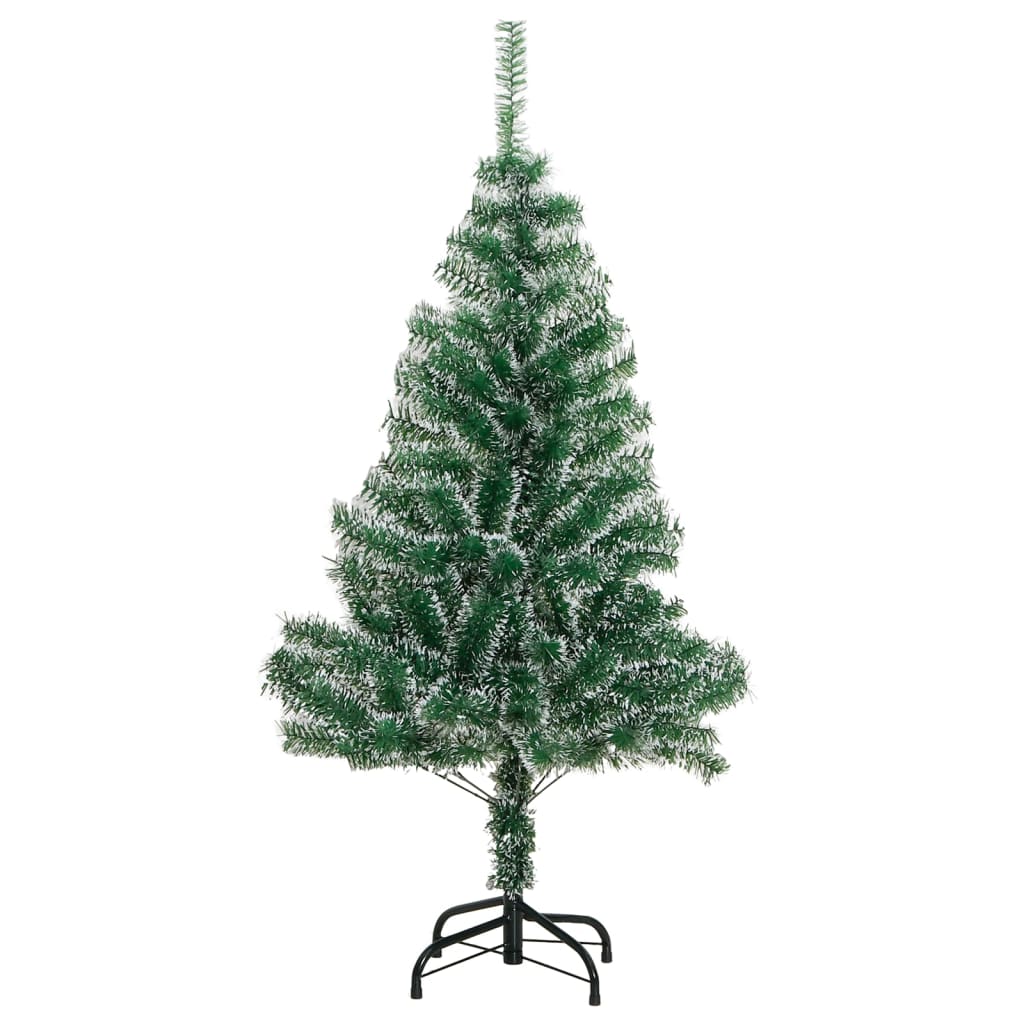 Umjetno božićno drvce sa snijegom zeleno 150 cm