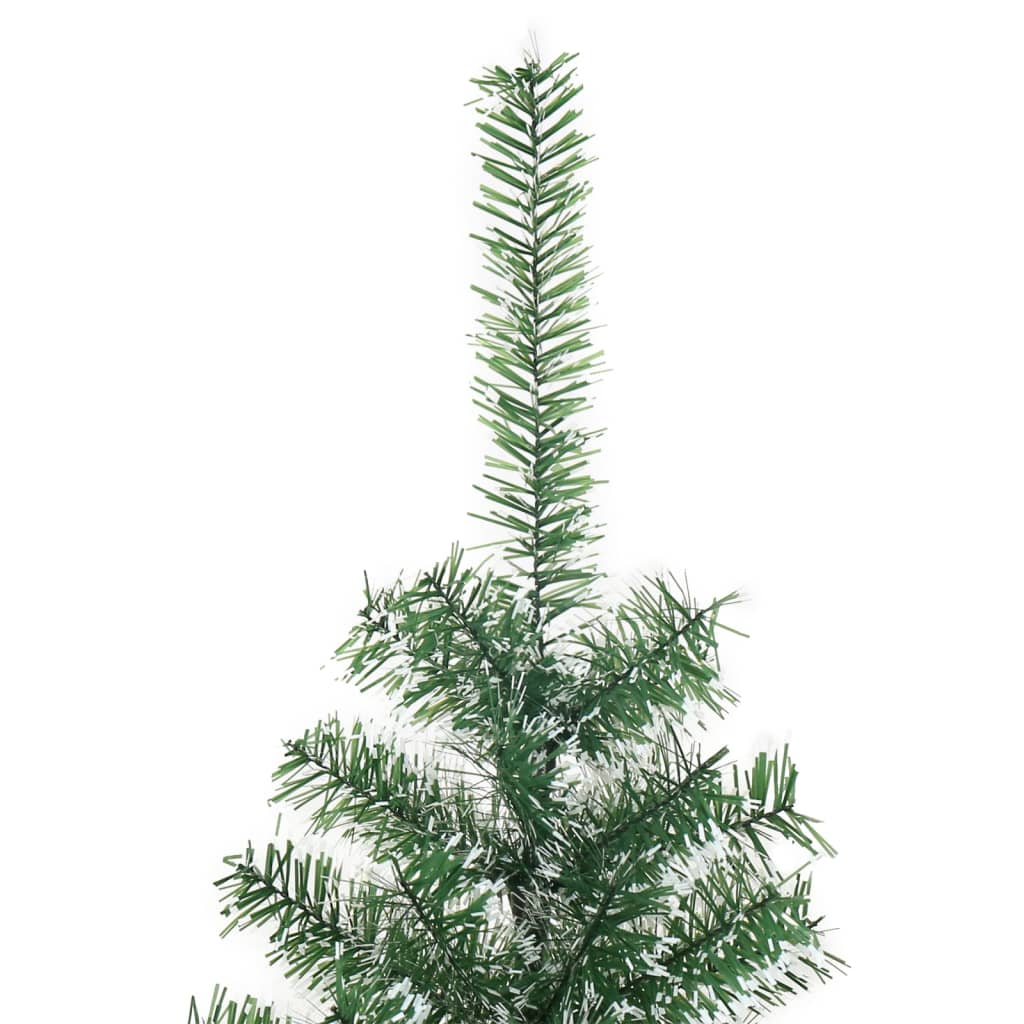 Umjetno božićno drvce sa snijegom zeleno 150 cm