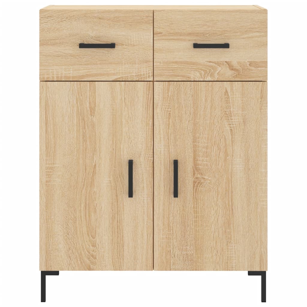 Visoka komoda hrasta sonome 69,5x34x180cm od konstruiranog drva