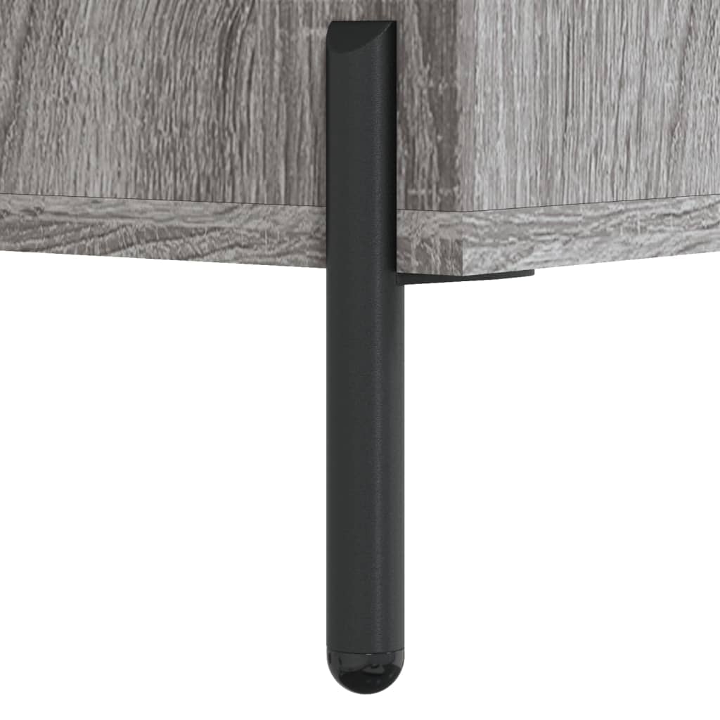Visoka komoda siva sonome 69,5x34x180 cm od konstruiranog drva