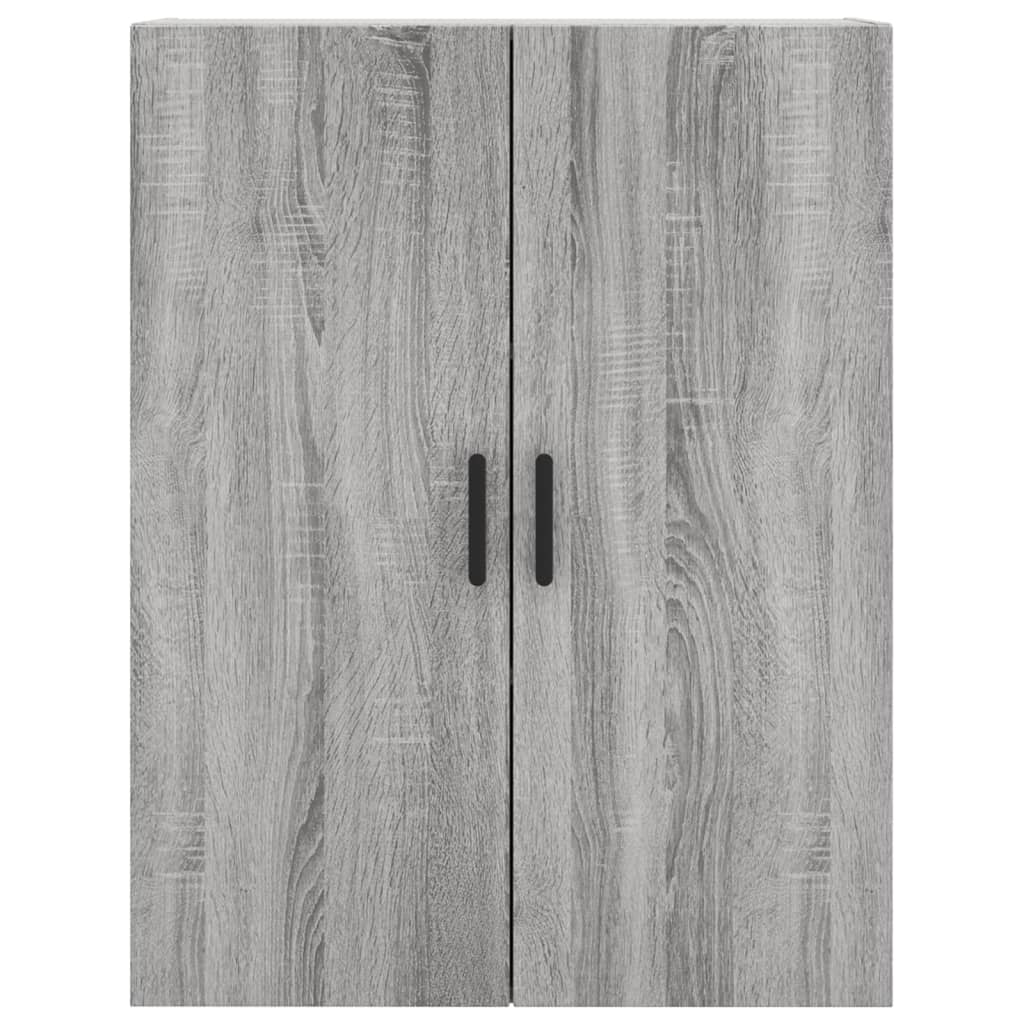 Visoka komoda siva sonome 69,5x34x180 cm od konstruiranog drva