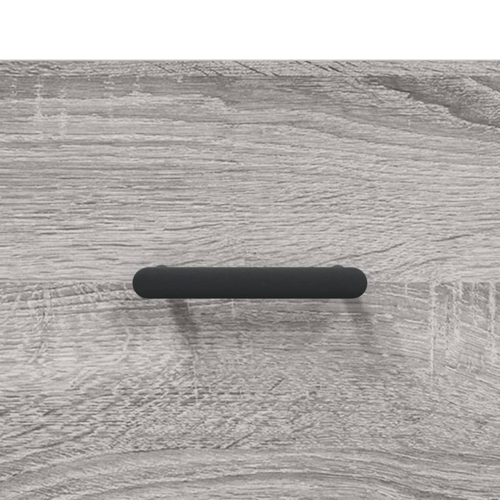 Visoka komoda siva sonome 69,5x34x180 cm od konstruiranog drva