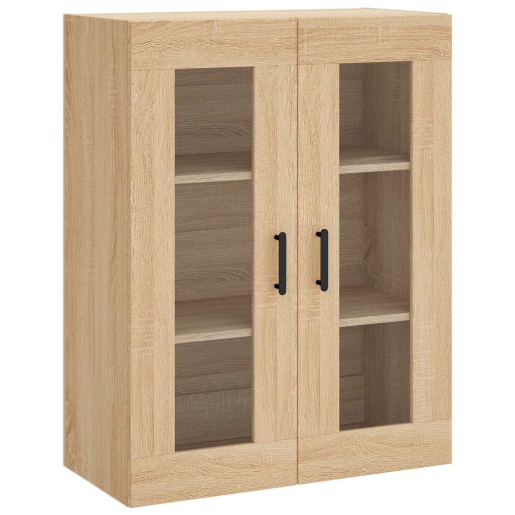 Visoka komoda hrasta sonome 69,5x34x180cm od konstruiranog drva