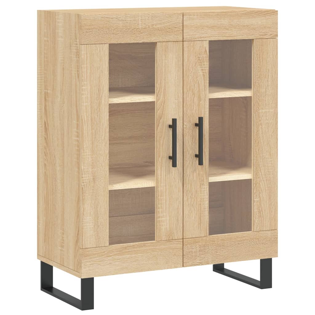 Visoka komoda hrasta sonome 69,5x34x180cm od konstruiranog drva