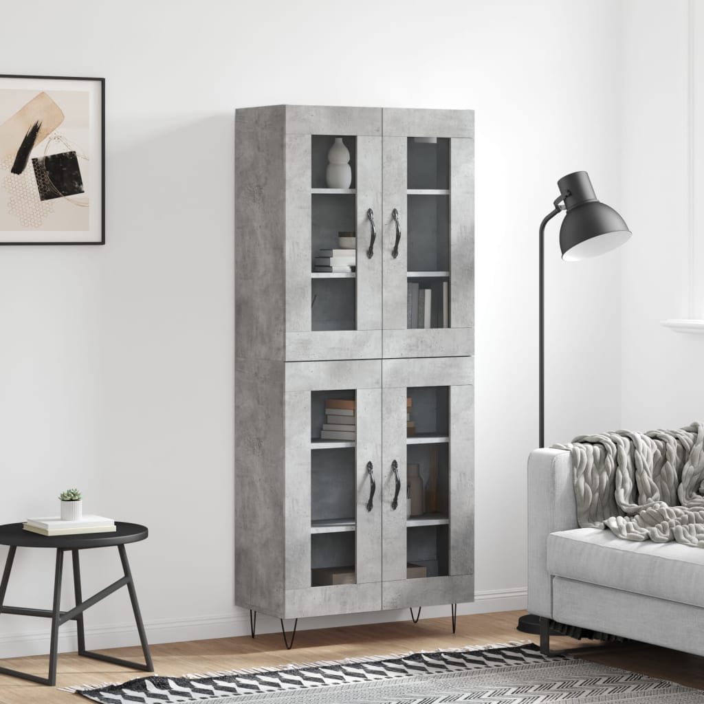 Highboard 69,5 x 34 x 90 cm Konstruirano drvo