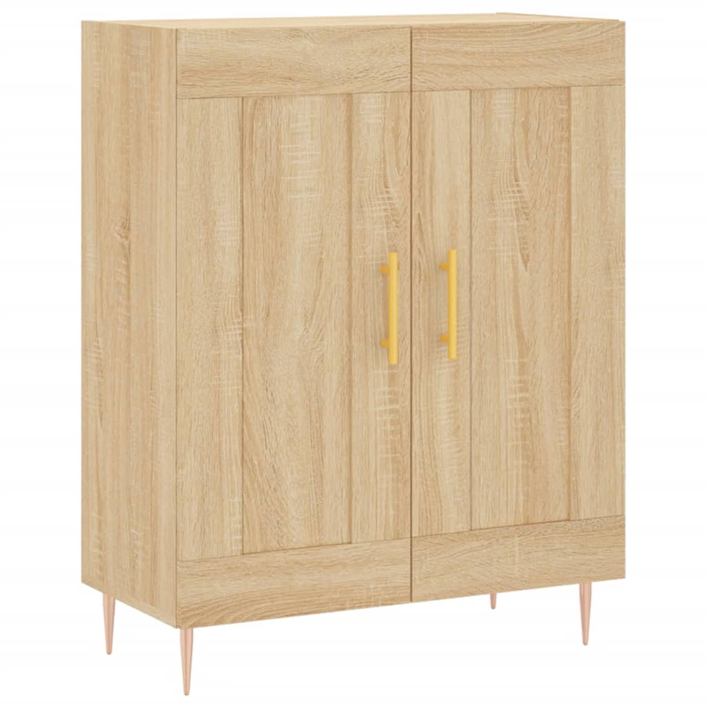 Visoka komoda hrasta sonome 69,5x34x180cm od konstruiranog drva