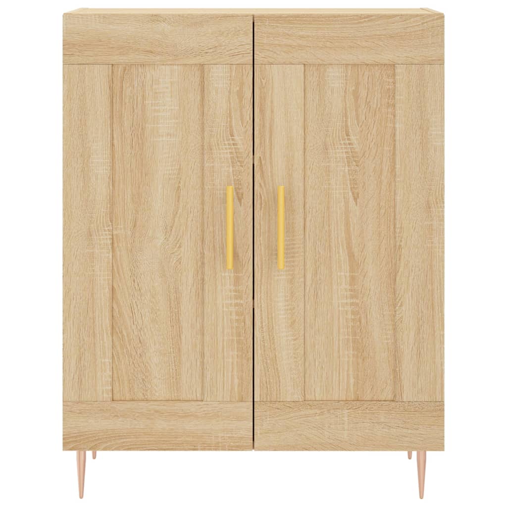 Visoka komoda hrasta sonome 69,5x34x180cm od konstruiranog drva