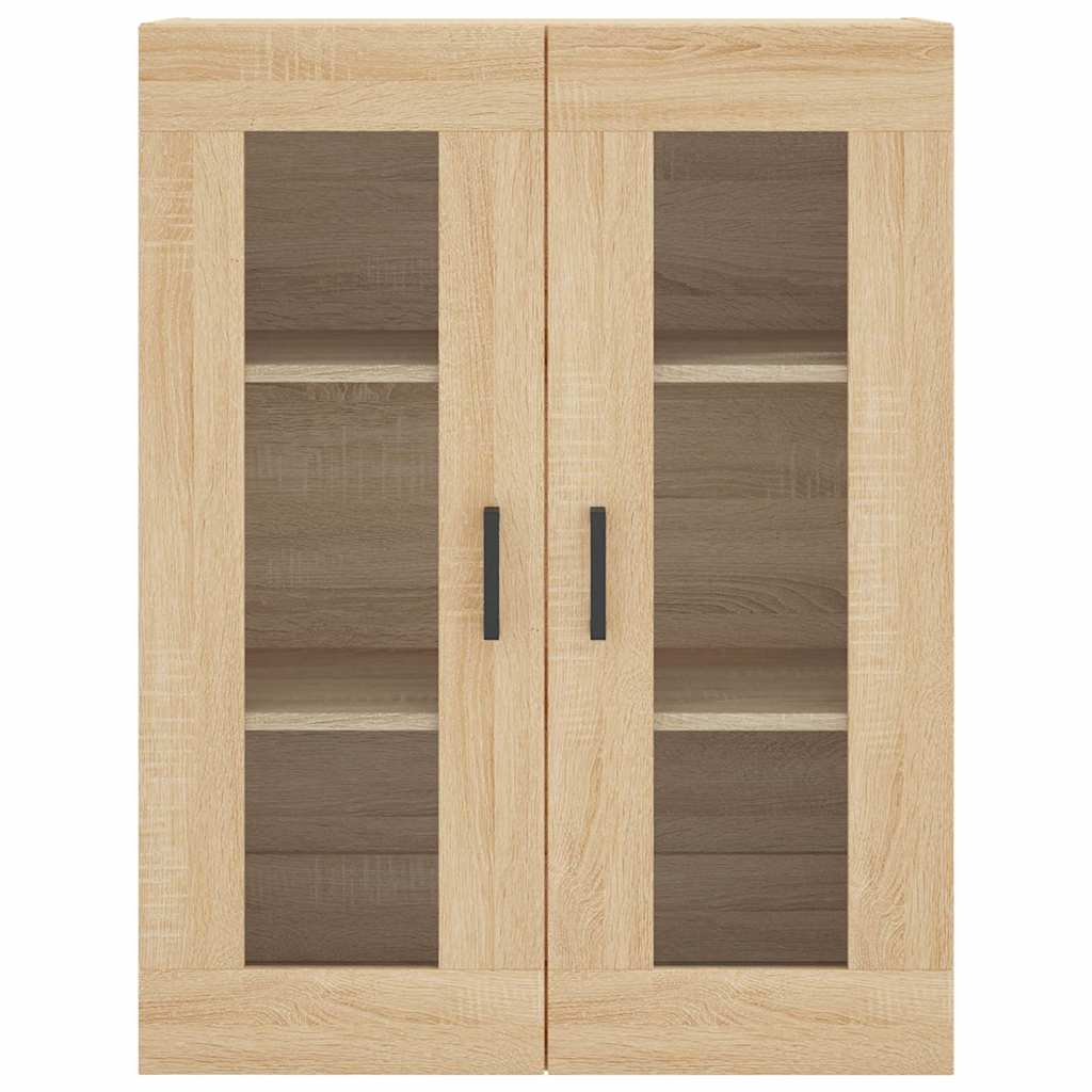 Visoka komoda hrasta sonome 69,5x34x180cm od konstruiranog drva