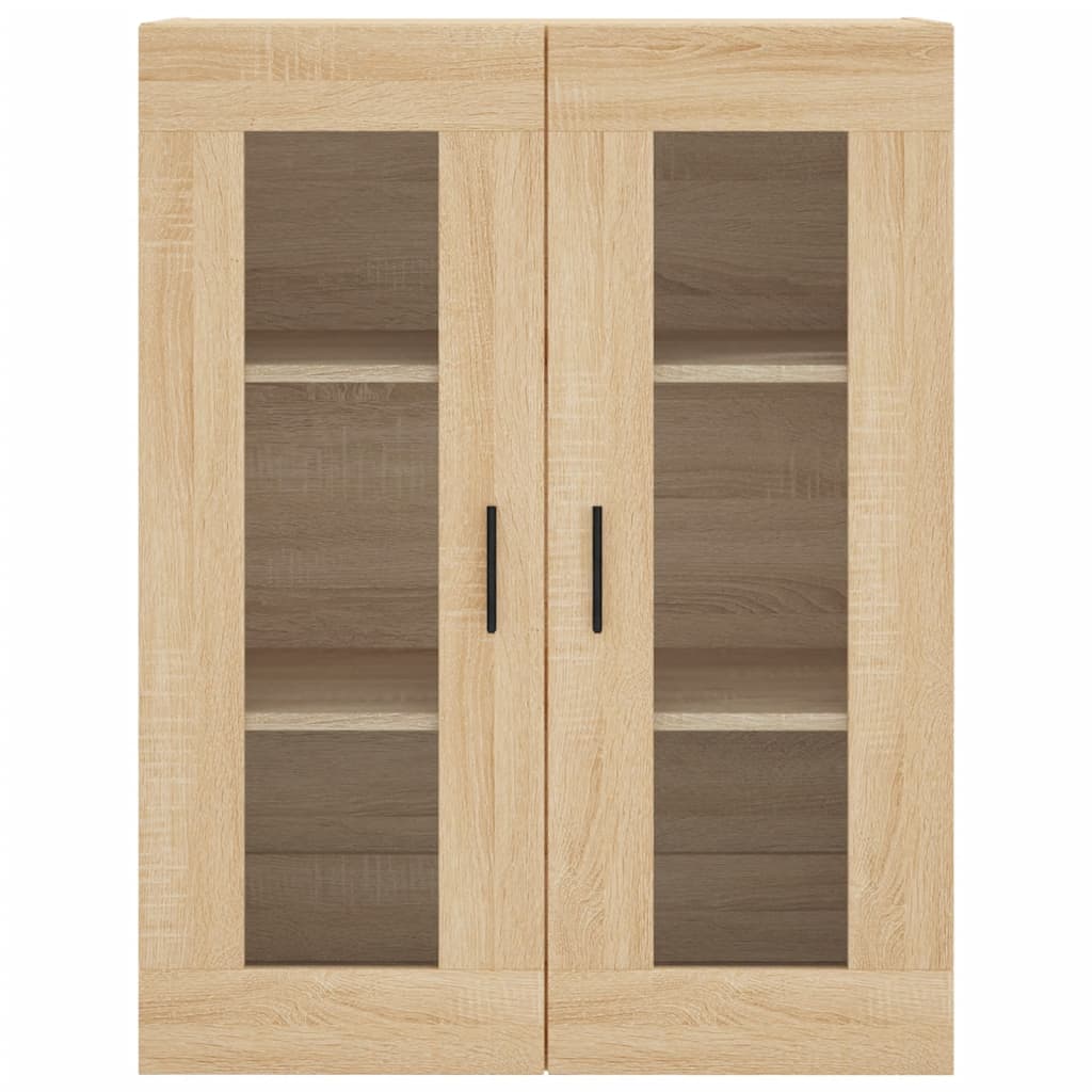 Visoka komoda hrasta sonome 69,5x34x180cm od konstruiranog drva