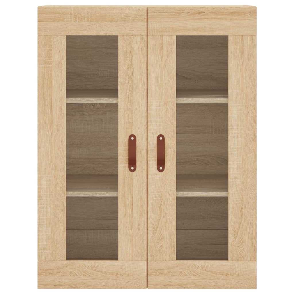 Visoka komoda hrasta sonome 69,5x34x180cm od konstruiranog drva