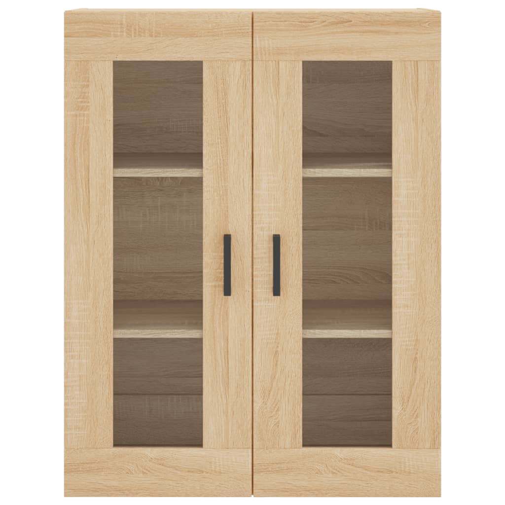 Visoka komoda hrasta sonome 69,5x34x180cm od konstruiranog drva