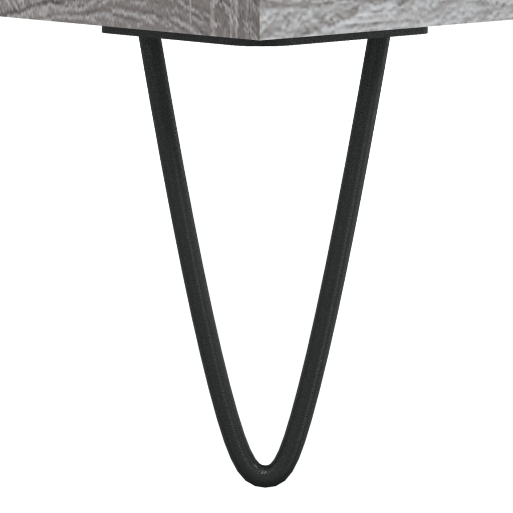 Visoka komoda siva sonome 69,5x34x180 cm od konstruiranog drva