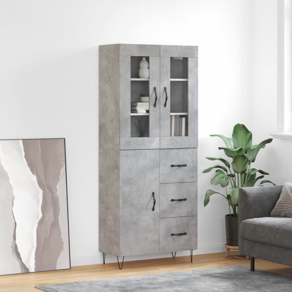 Highboard 69,5 x 34 x 90 cm Konstruirano drvo