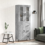 Highboard 2 pcs 69,5 x 34 x 180 cm Konstruirano drvo