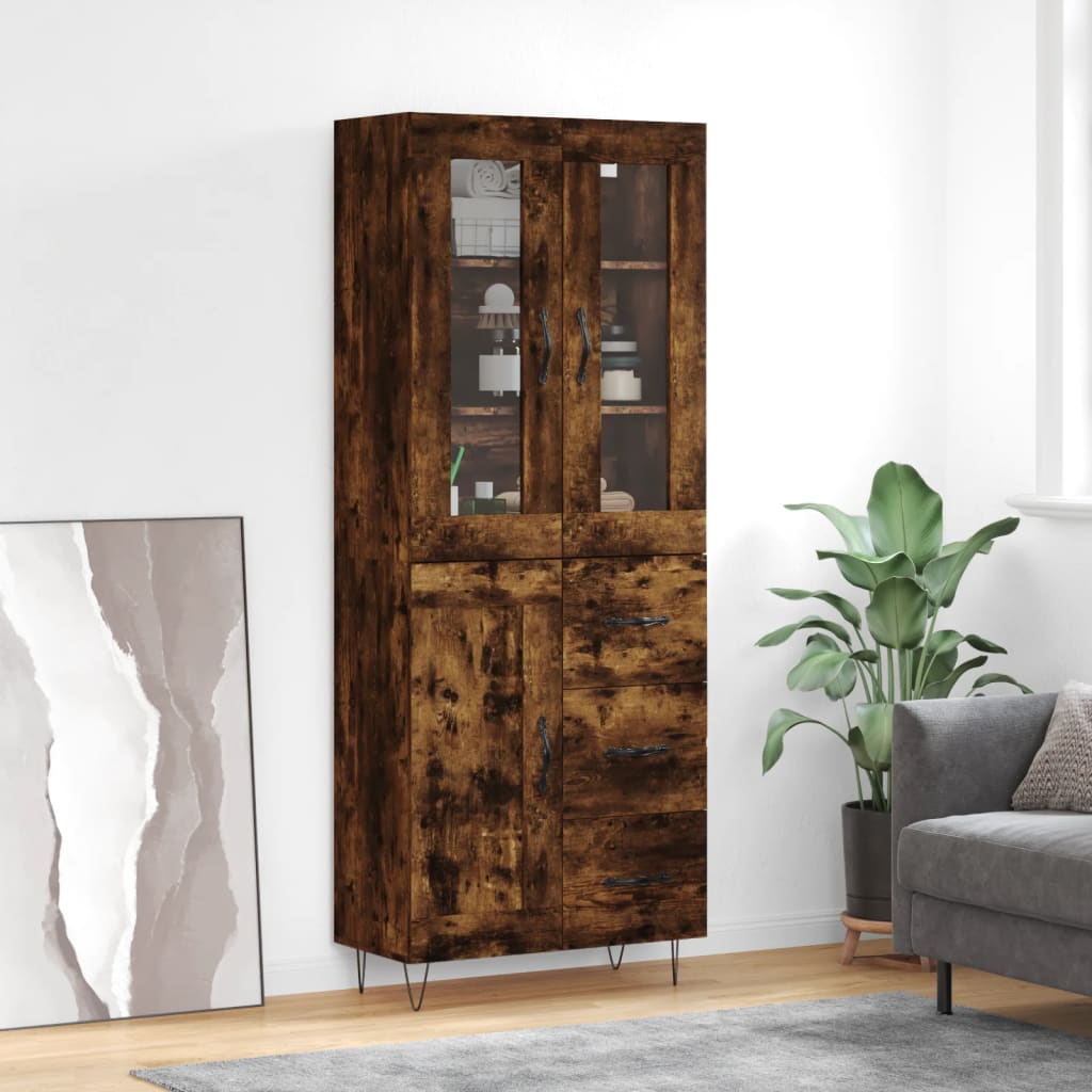 Highboard 69,5 x 34 x 90 cm Konstruirano drvo