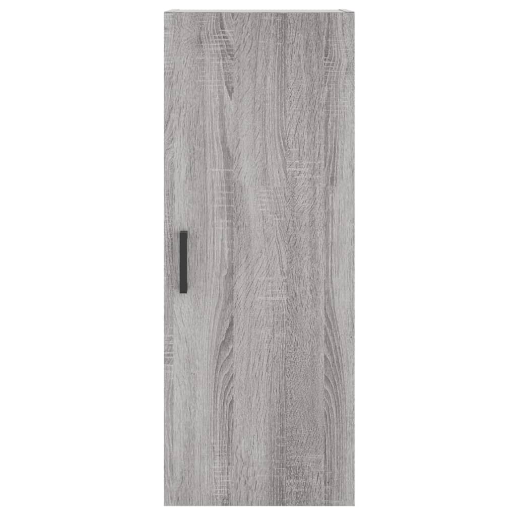 Visoka komoda siva sonome 34,5x34x180 cm od konstruiranog drva