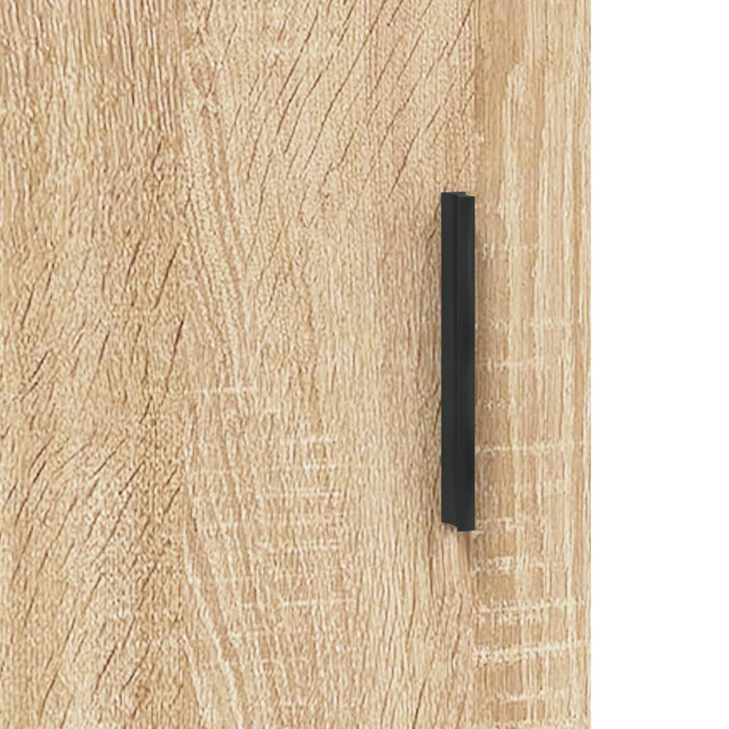 Visoka komoda hrasta sonome 34,5x34x180cm od konstruiranog drva