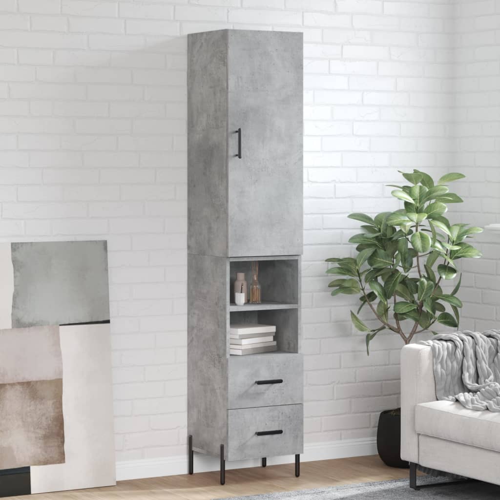 Visoka komoda 34,5x34x180cm od konstruiranog drva