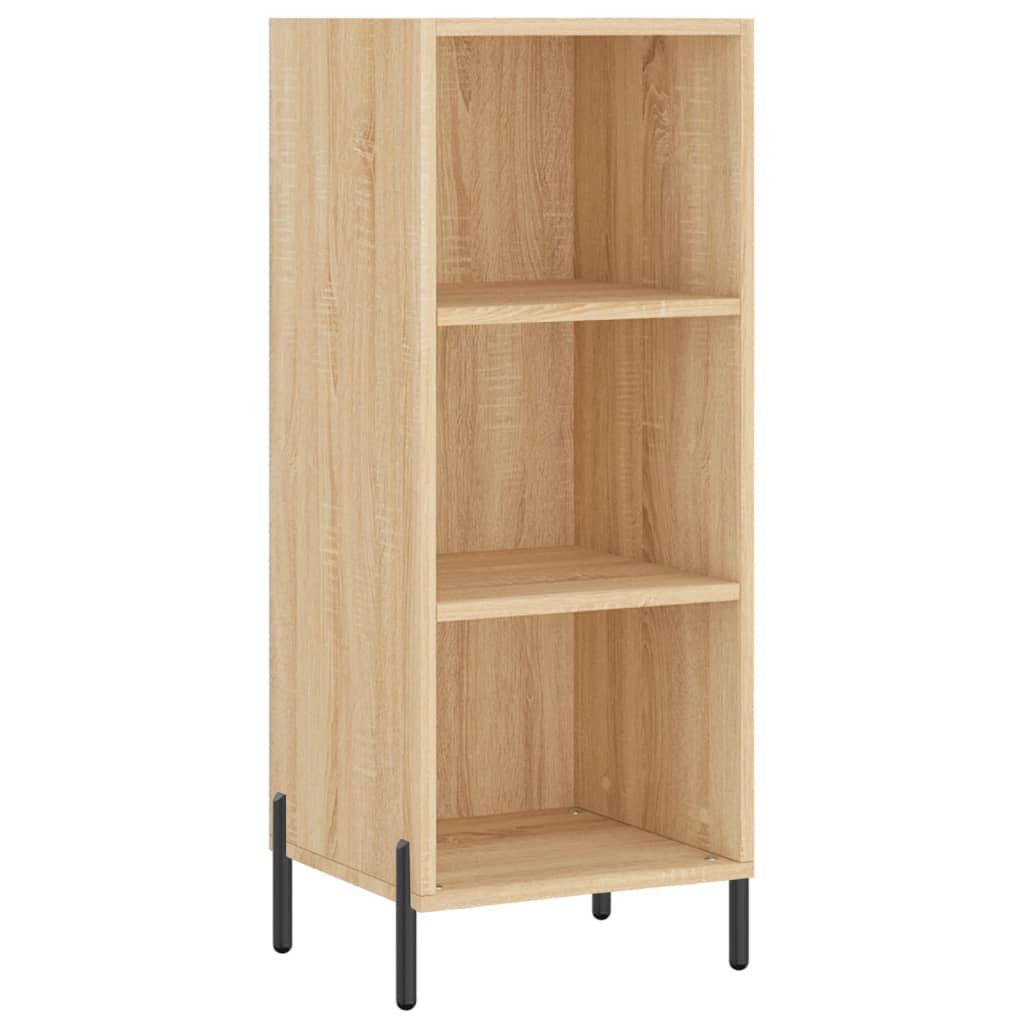 Visoka komoda hrasta sonome 34,5x34x180cm od konstruiranog drva