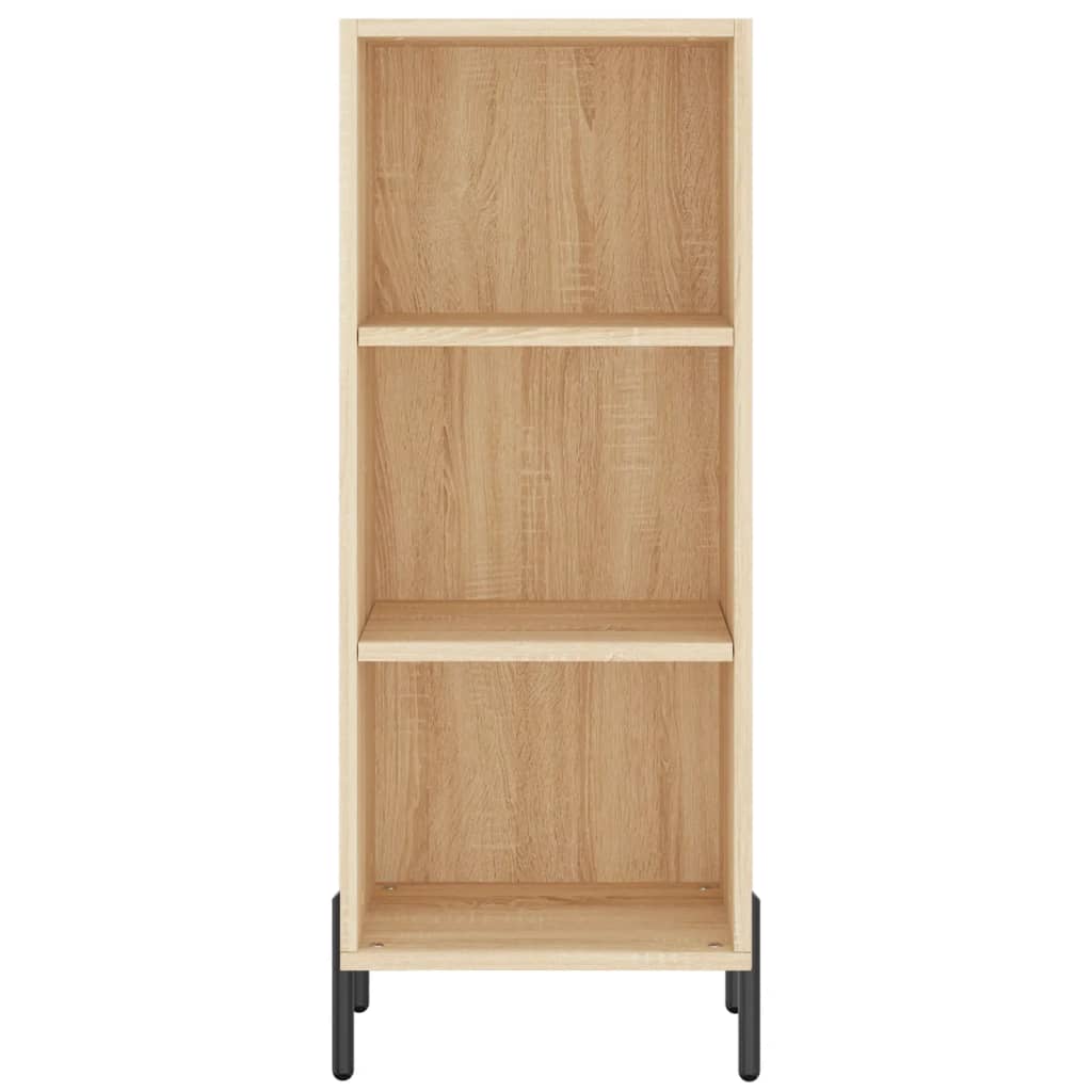 Visoka komoda hrasta sonome 34,5x34x180cm od konstruiranog drva
