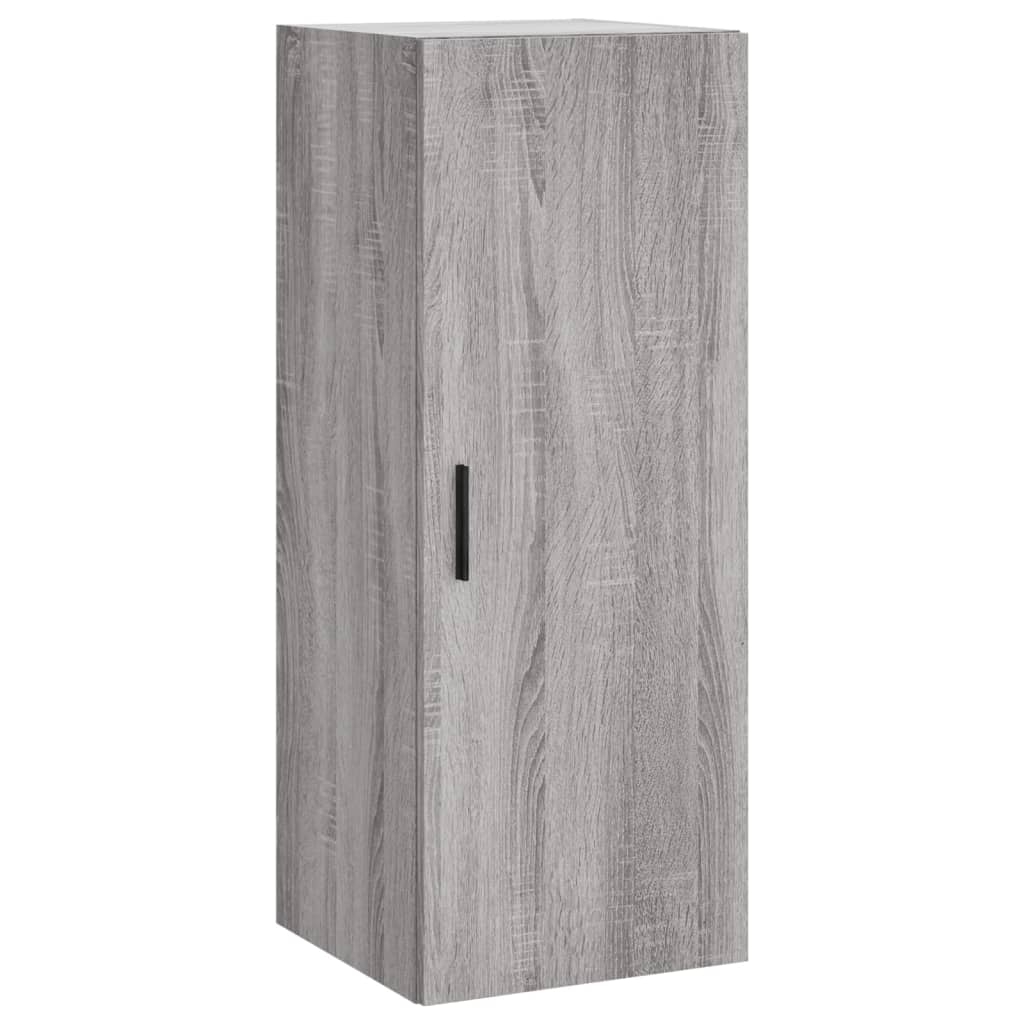 Visoka komoda siva sonome 34,5x34x180 cm od konstruiranog drva